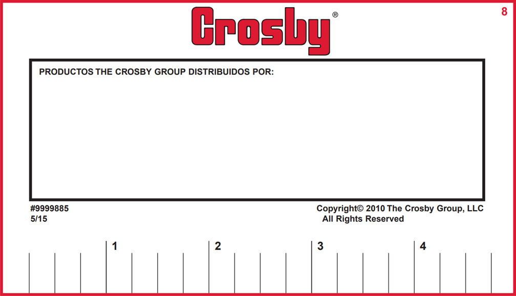 Users Guide For Lifting - Panel 8